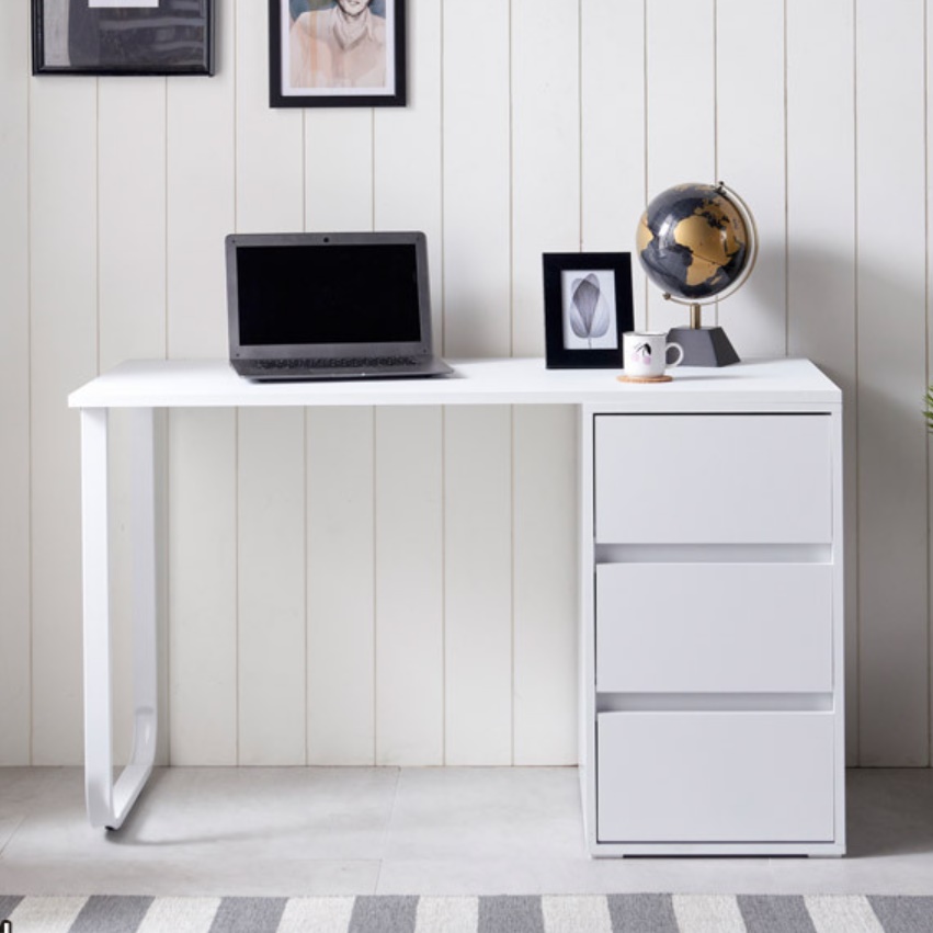 소형 대학생 공부방 작은책상 슬림 좁은 ㄷ자 원룸책상 1000