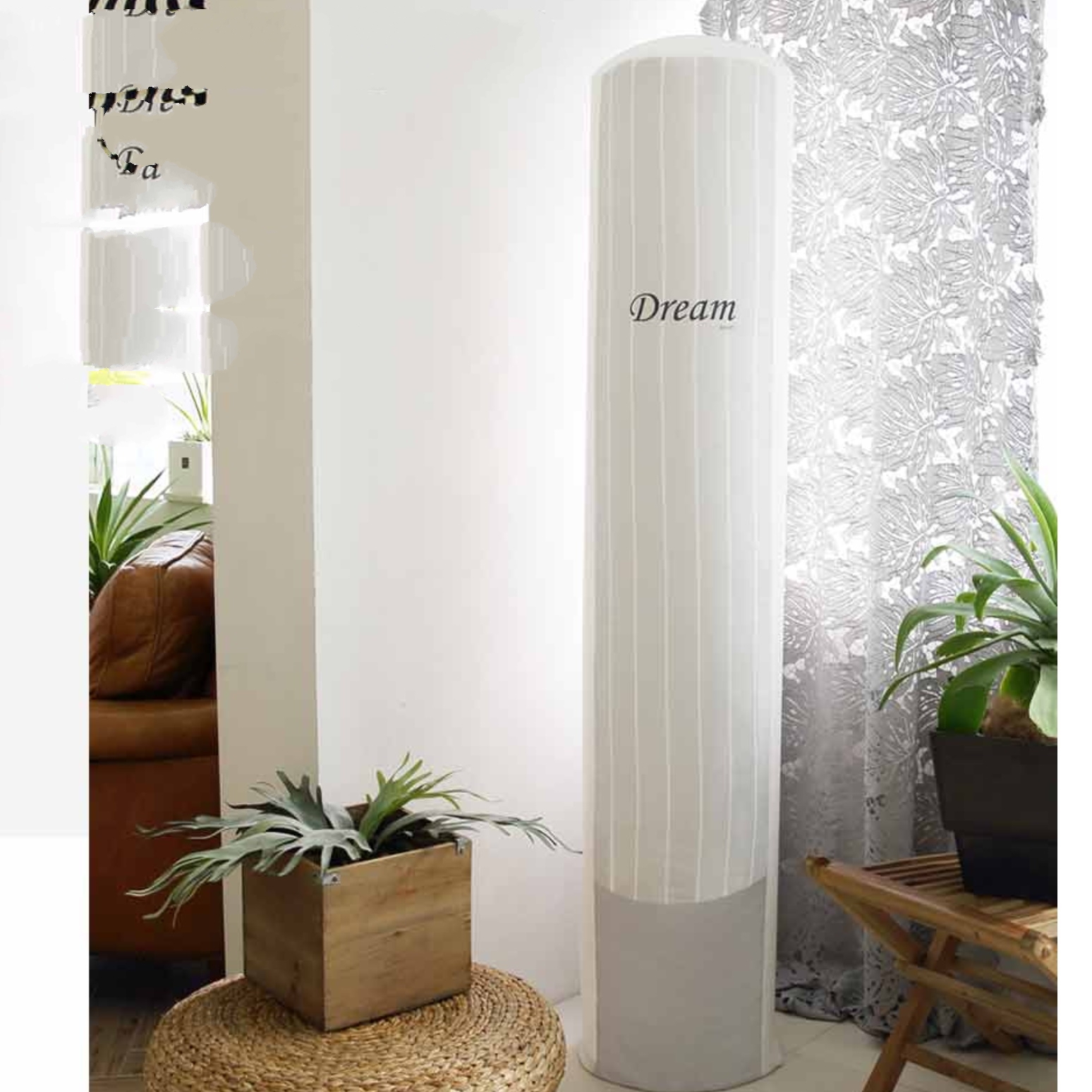 스탠드 에어컨 가림막 에어컨 차양막 케이스 차단막 쉴드 에어컨 보관 커버 가리개 덥게