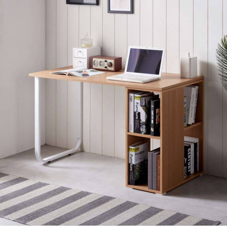 소형 공부방 슬림 ㄷ자 좁은 작은책상 원룸책상 1200