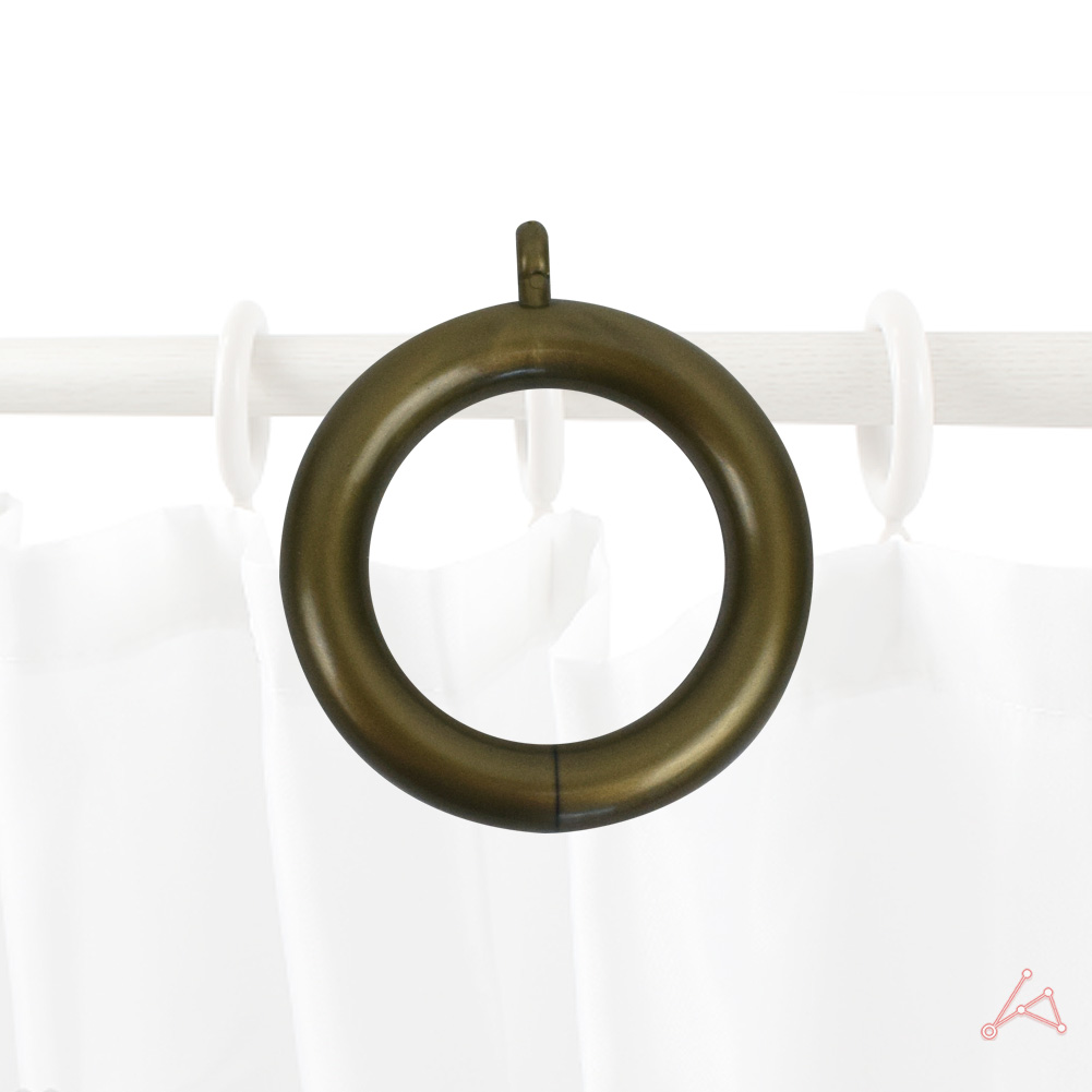 커튼 링 고리 커텐 고정 봉고리 아일렛링 7p 브라운