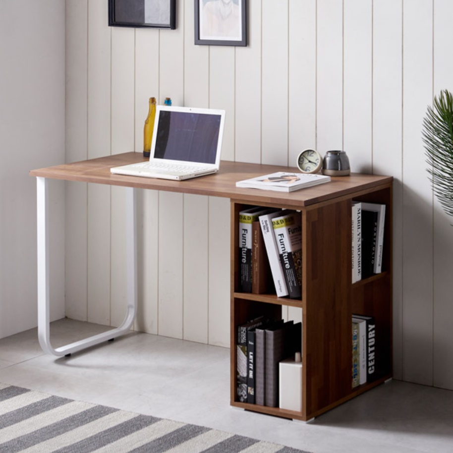 소형 공부방 작은책상 슬림 좁은 ㄷ자 원룸책상 1000