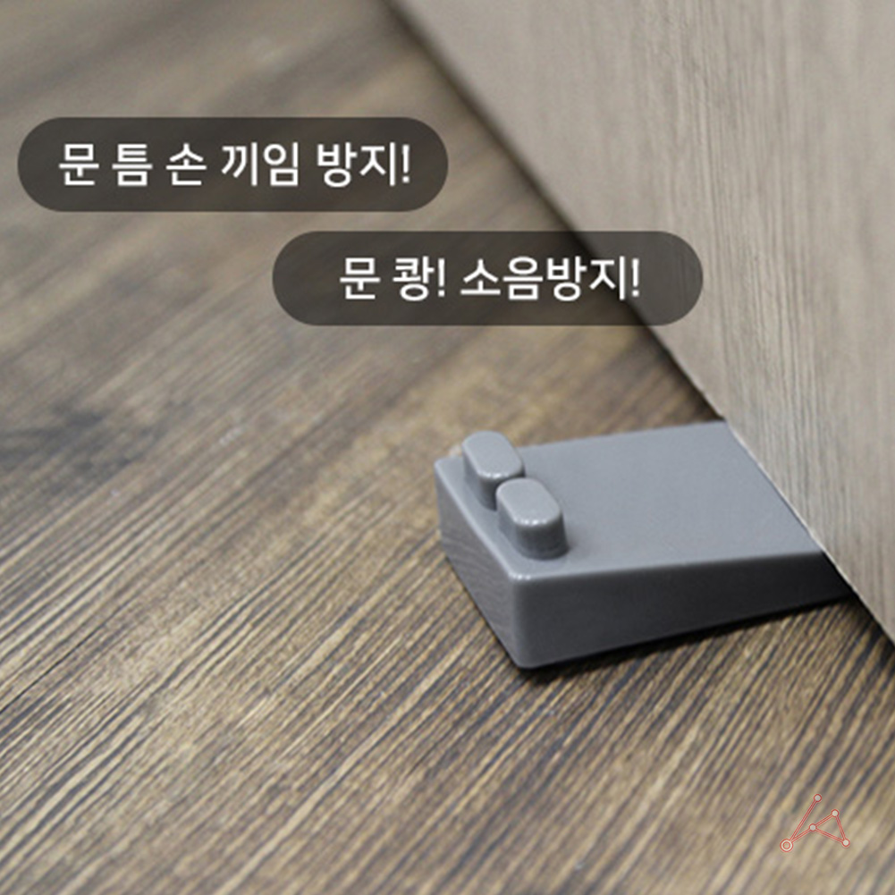 출입문스토퍼 문고임목 방문 도어 아기 손끼임방지 실리콘 문 쿠션 - 상세 이미지 5
