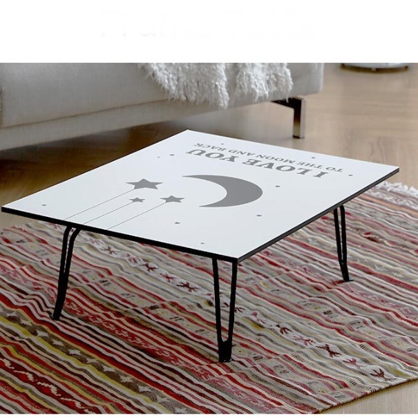 액자 낮은테이블 작은 테이블 2인 티테이블 접이식 좌식 식탁 거실용 탁자 로우 원룸