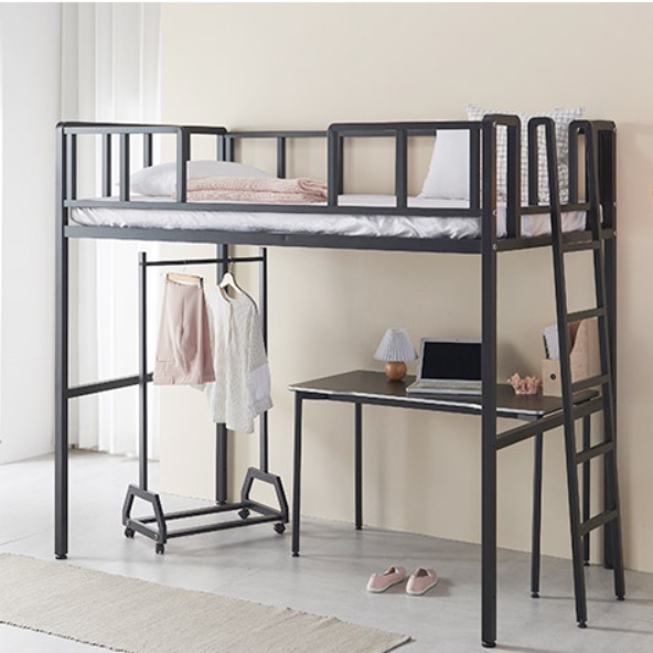 슈퍼싱글 벙커침대 프레임 철제 벙커침대 SS 철재 쌍둥이 벙커형 남매 초등 아이방 원룸