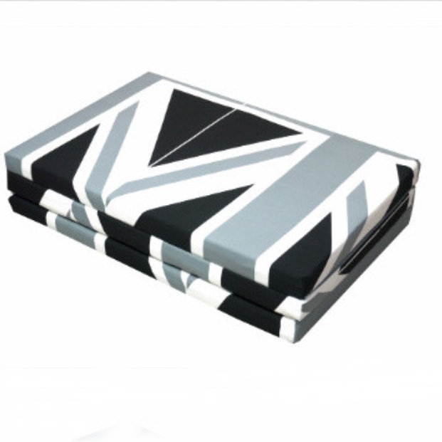 유니언잭 영국 국기 3단 퀸 Q 삼단 접는 매트리스 접히는 자취매트리스 원룸 자취생 폴더