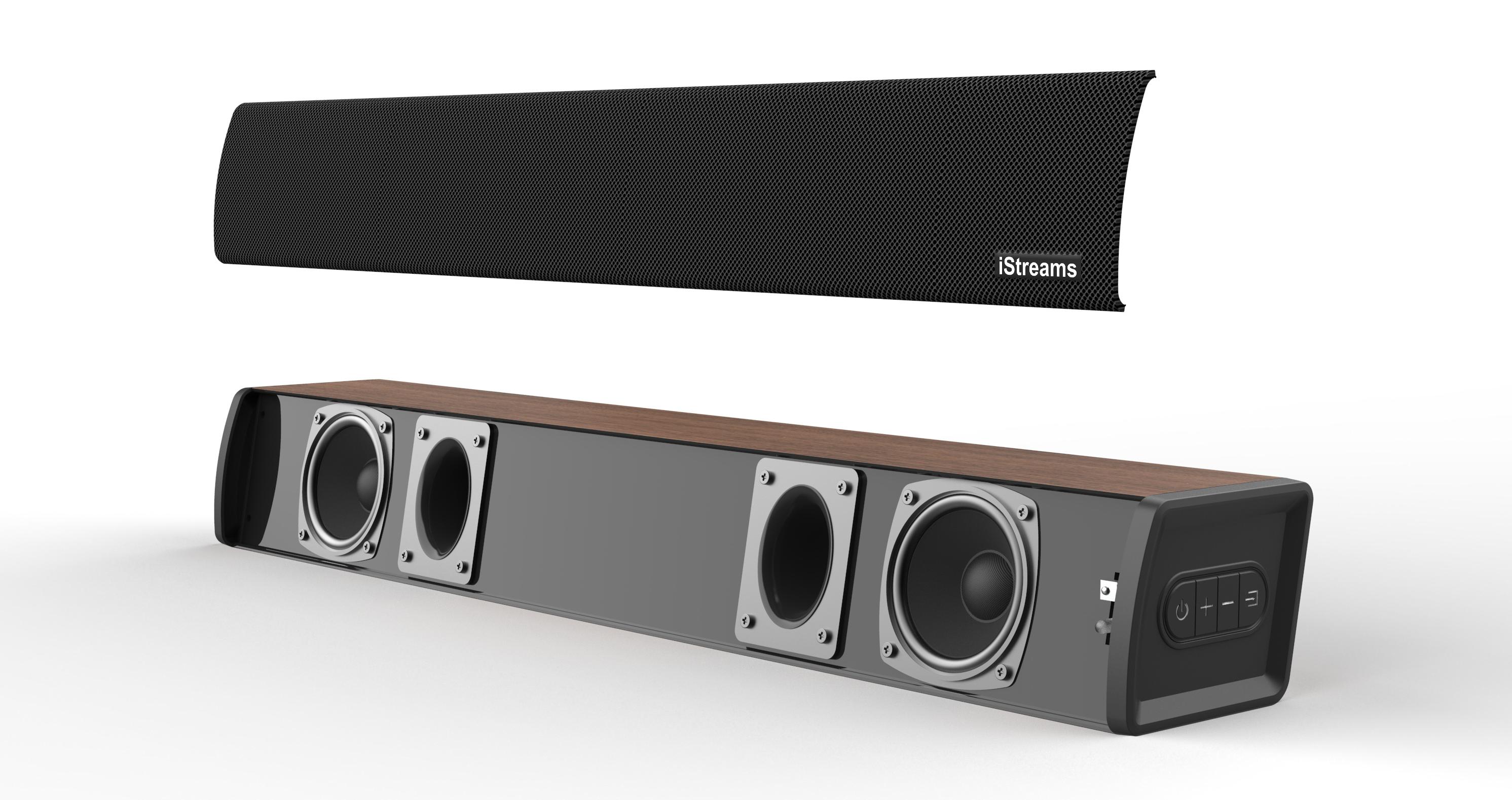 iStreams(아이스트림즈) HDMI ARC 사운드바_모델명SJ07, 다양한 연결단자 제공(HDMIARC,블루투스,Optical,Coaxial,AUX,USB), 리모컨 제공 - 상세 이미지 5