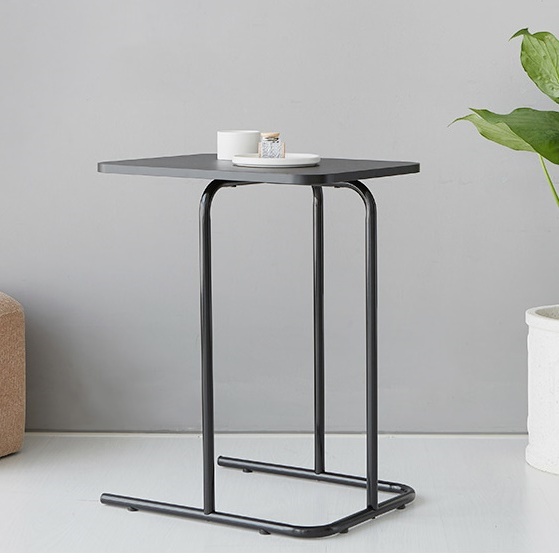 ㄷ자테이블 쇼파 뒤 선반 화분 탁자 높은 소파 테이블 옆 미니 작은 소형 간이 사이드