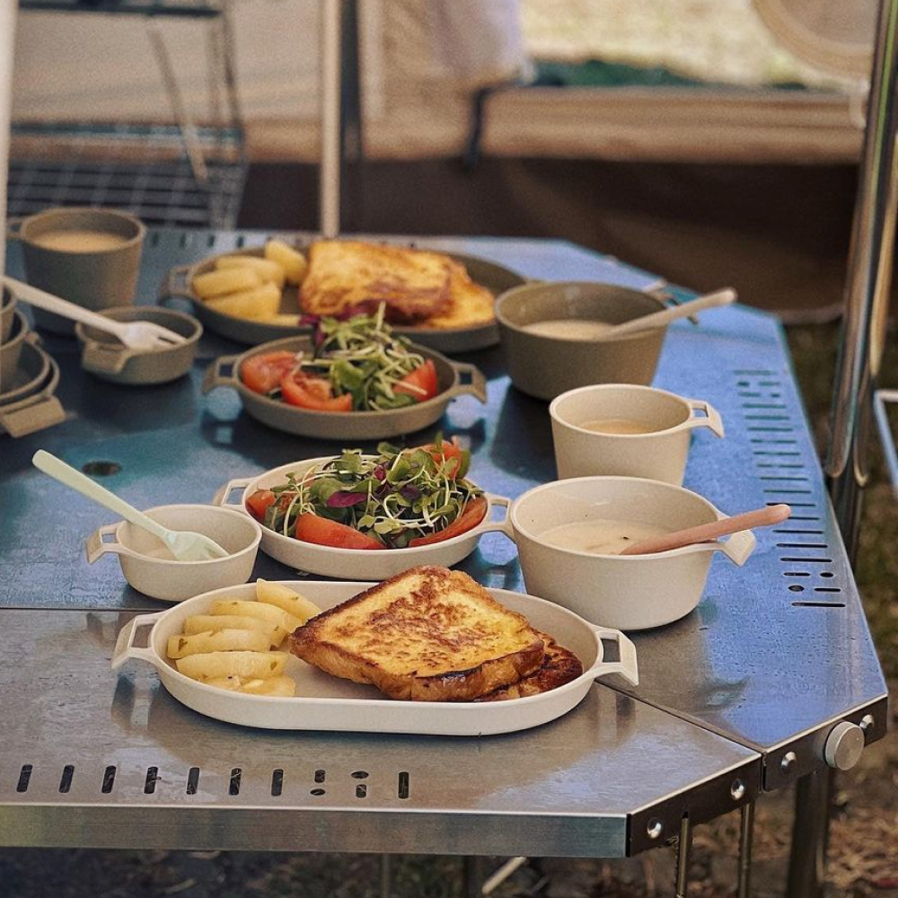 캠핑 식기세트 그릇 접시 컵