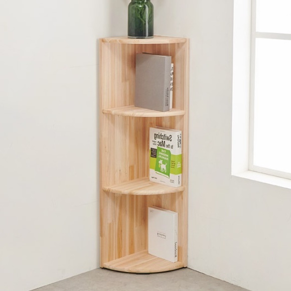 코너장식장 상패진열장 콘솔 틈새 사이드 작은 원목장식장