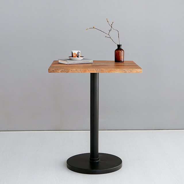 REET 원목테이블 사각 망고나무 600mm, 9933.8201