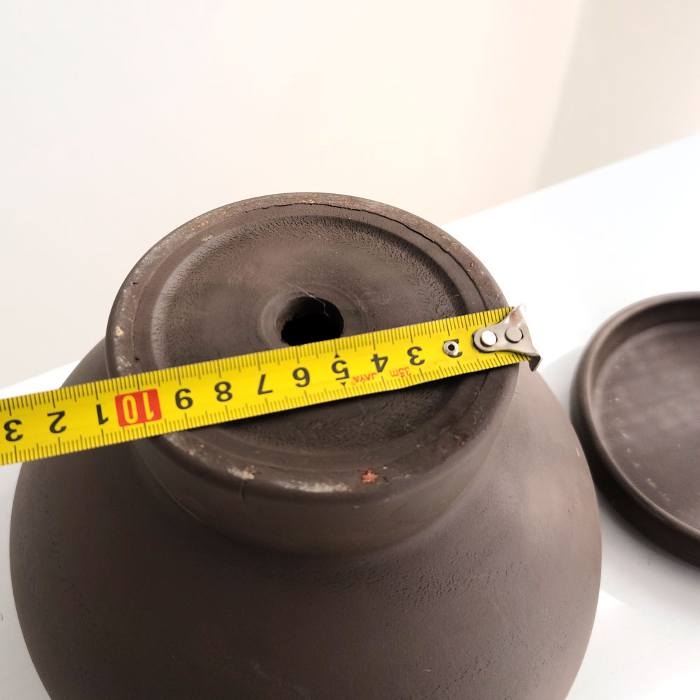베하몰 테라원 초코 콤포트 트로피 D19x14cm (받침셋트) 이미지 6