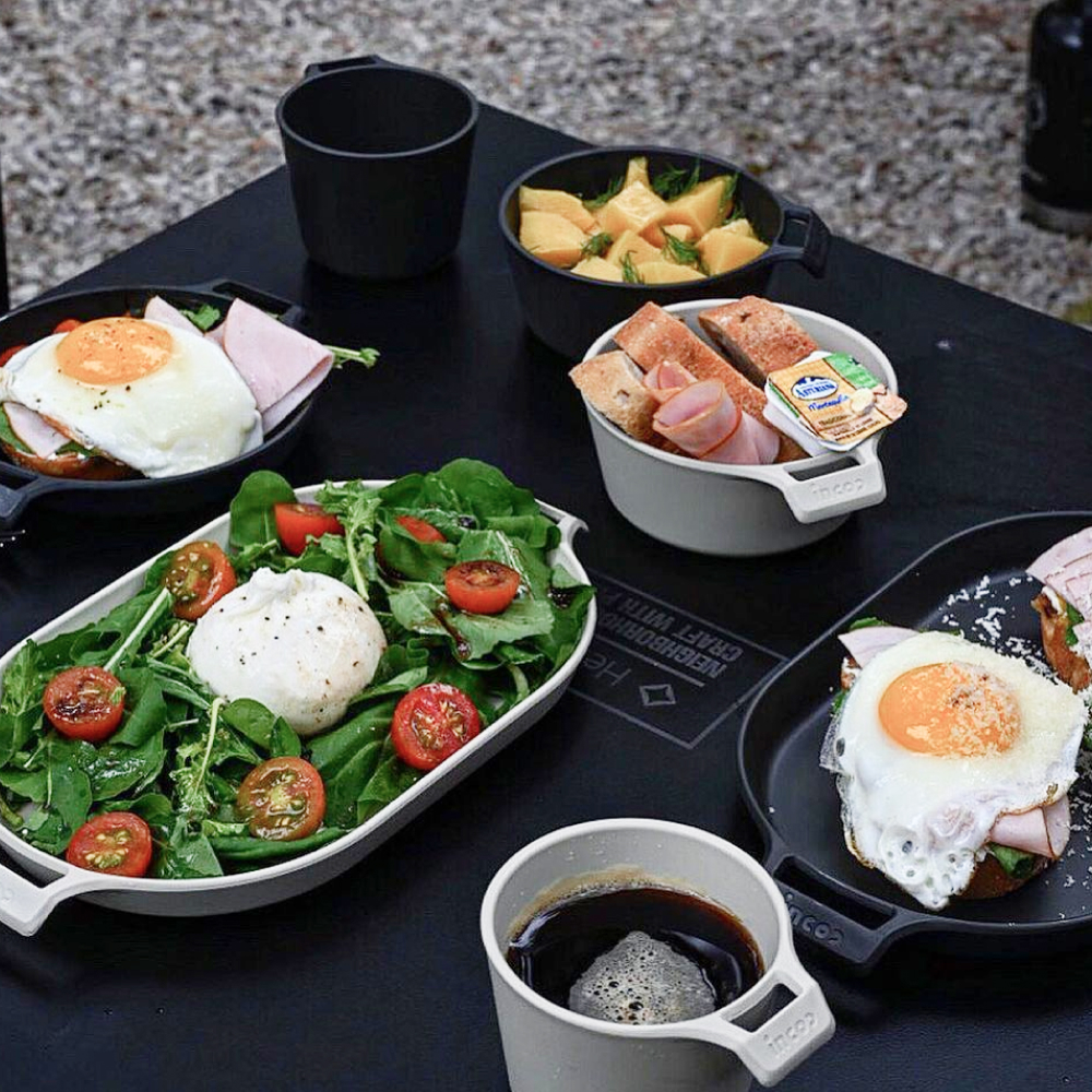 캠핑 식기세트 그릇 접시 컵