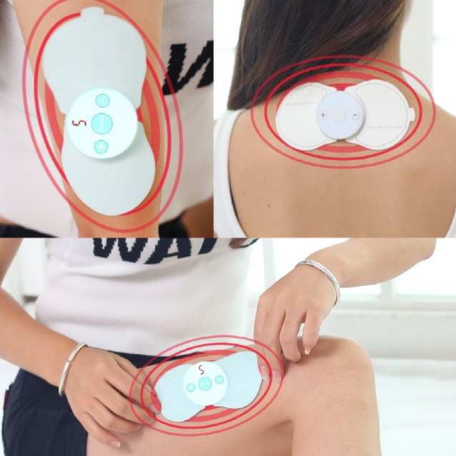 붙이는안마기 붙이는 마사지기 붙이는 저주파 목 마사지 기계