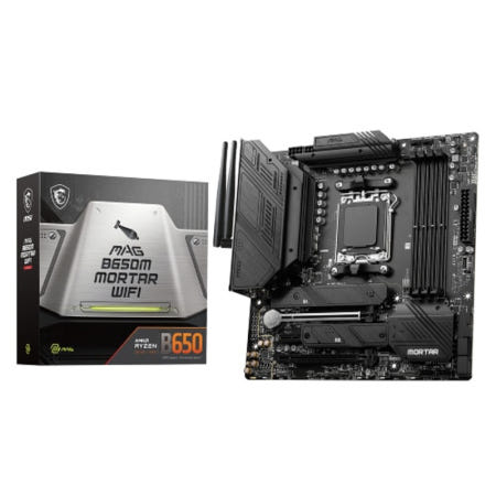 MSI MAG B650M 박격포 WIFI AM5 소켓 메인보드