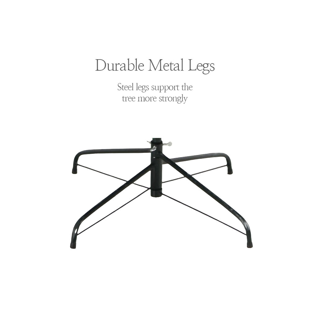 크리스마스트리 지네전구(800구)포함 고급 나무 장식 소품 PE 알프스트리 150cm - 상세 이미지 3