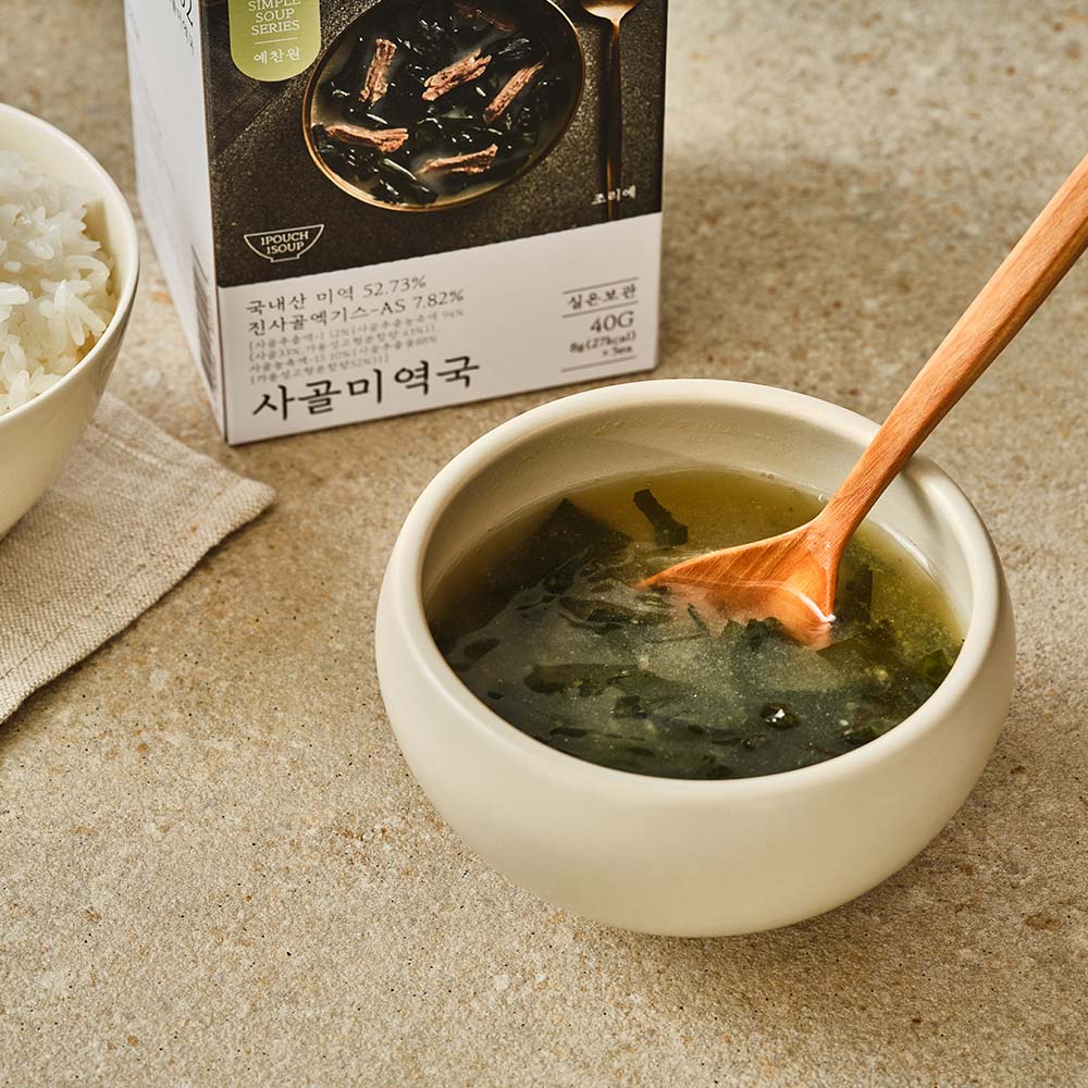 예찬원 동결건조 블럭국 미역국 된장국 사골곰탕 계란국 북엇국 해장국 5개입 이미지 3