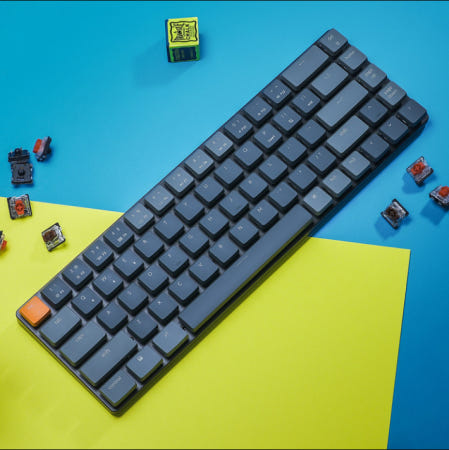 키크론 기계식 키보드 K7 White LED 코스트코 적축:K7-A1 갈축:K7-A3