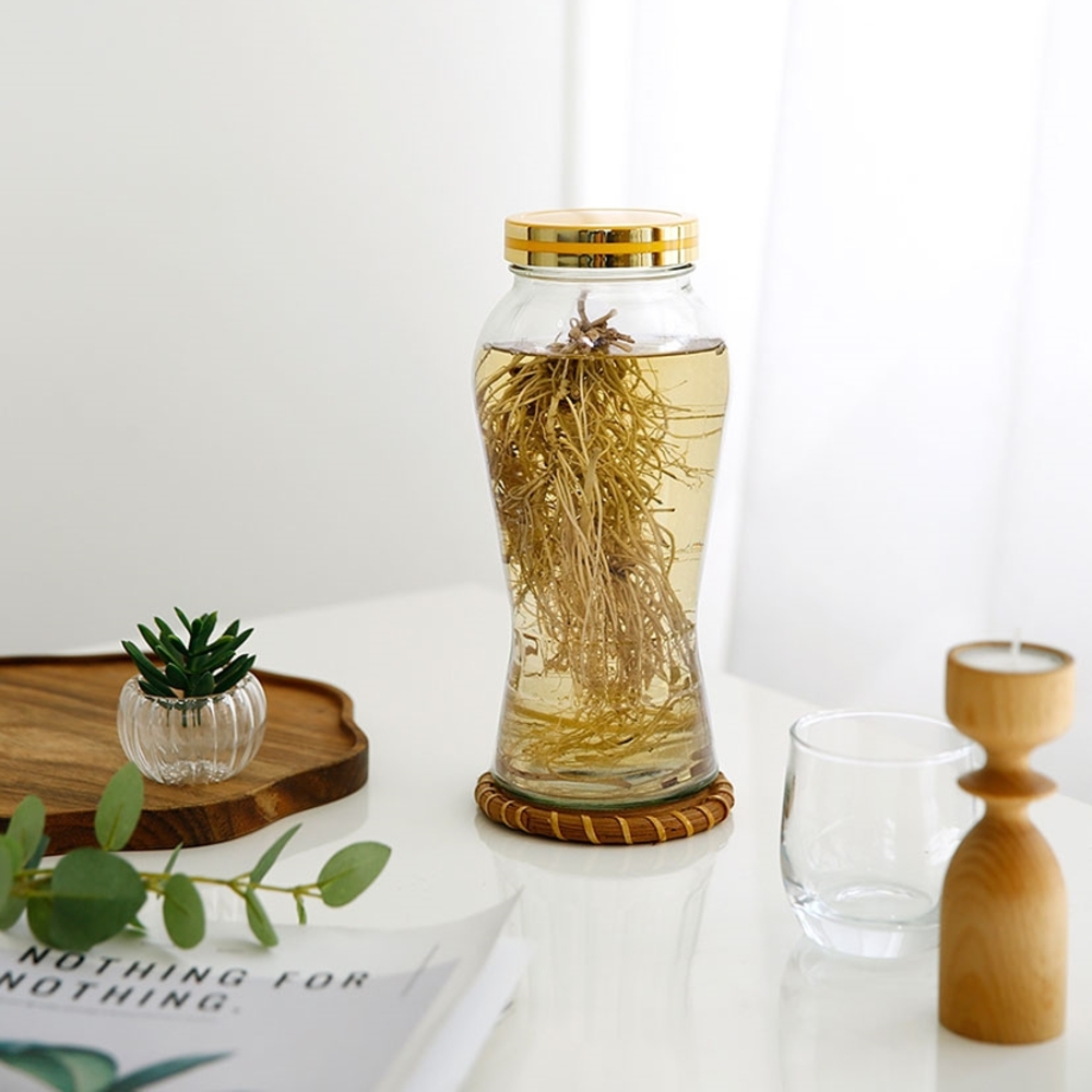 유리 술병 담금주 과실주 산삼주 인삼주병 700ml - 4500ml - 상세 이미지 3