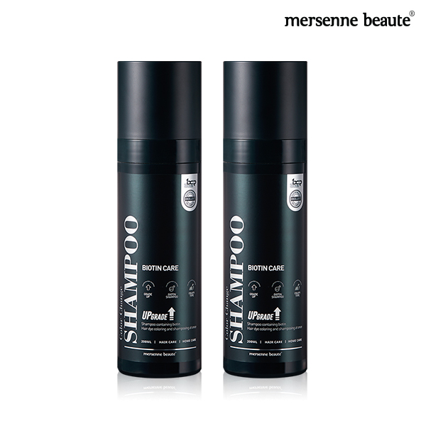 메르센보떼 컬러체인지 염색샴푸 비오틴 200ml 2개 : 블링썸