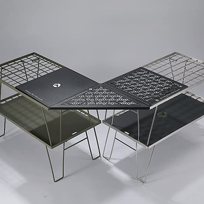 캠핑문 필드랙 블랙 패턴 코너 링크 플레이트 T-2306-C - 상세 이미지 3