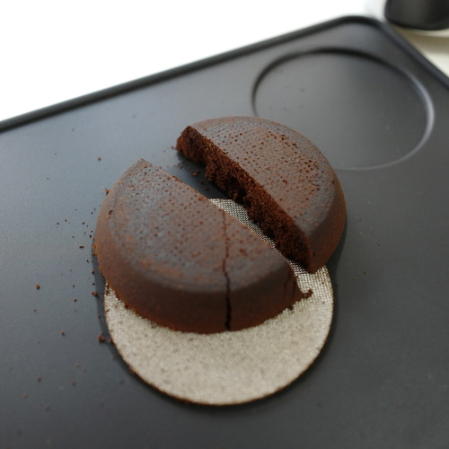 퍽스크린 우드 거치대 퍽필터 홀더 스탠드 58 53 51mm 2개 거치용 : 로라커피