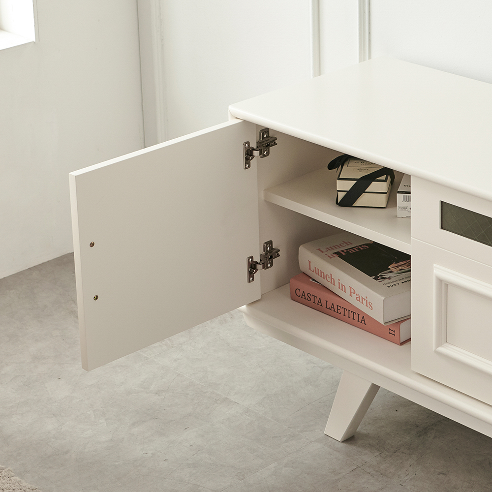 이브 웨인스코팅 TV 낮은 거실장 티비 다이 고급 서랍장 2000