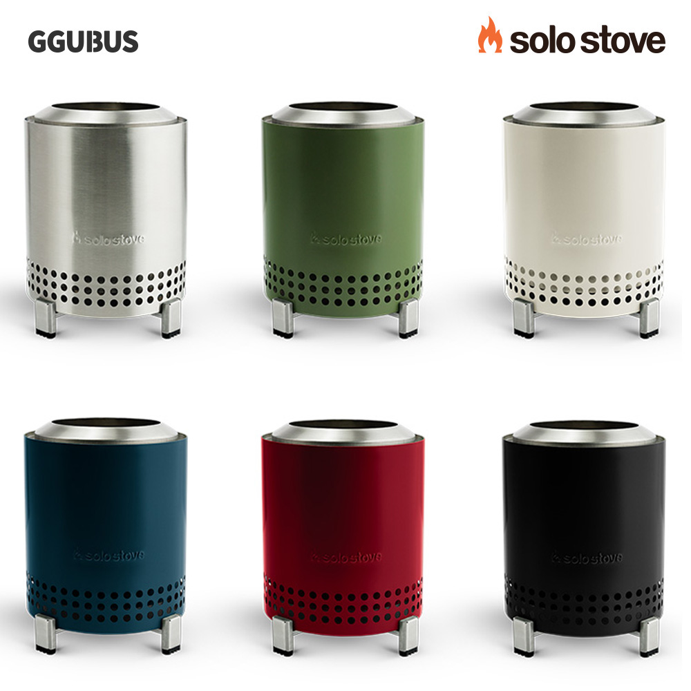 솔로스토브 메사 화로대 캠핑 이중연소 휴대용 미니 불멍 테이블 화로 원형 바베큐그릴