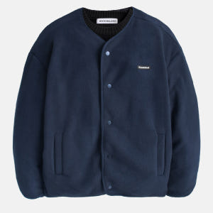 남성 후리스 자켓 양털 뽀글이 집업 겨울 오버핏 노카라 착용 후기 | 사이즈/핏 총정리 - 상품 이미지 2