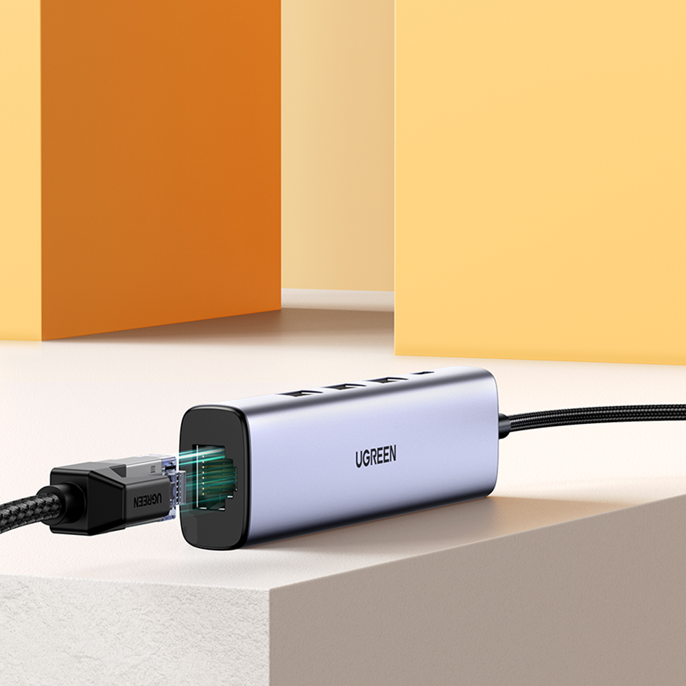 유그린 USB3.0 기가비트 랜카드 멀티 허브, CM475 - 상세 이미지 3