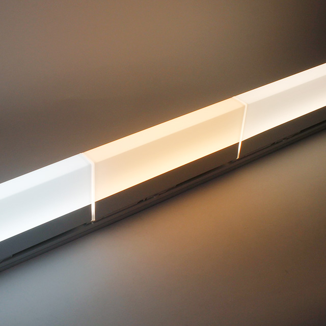 LED 루버 레일등 15W 300mm 일자 레일조명 광폭 라인조명 - 상세 이미지 5
