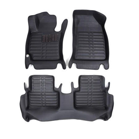 웰핏 (에픽스토어) 팰리세이드 (18년-현재) 블랙 카매트 자동차 차량 차 입체 바닥 발 매트