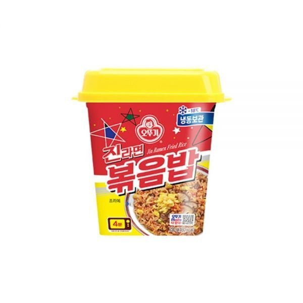 오뚜기 진라면볶음밥 230g 4개 냉동 컵밥 라죽 자취러
