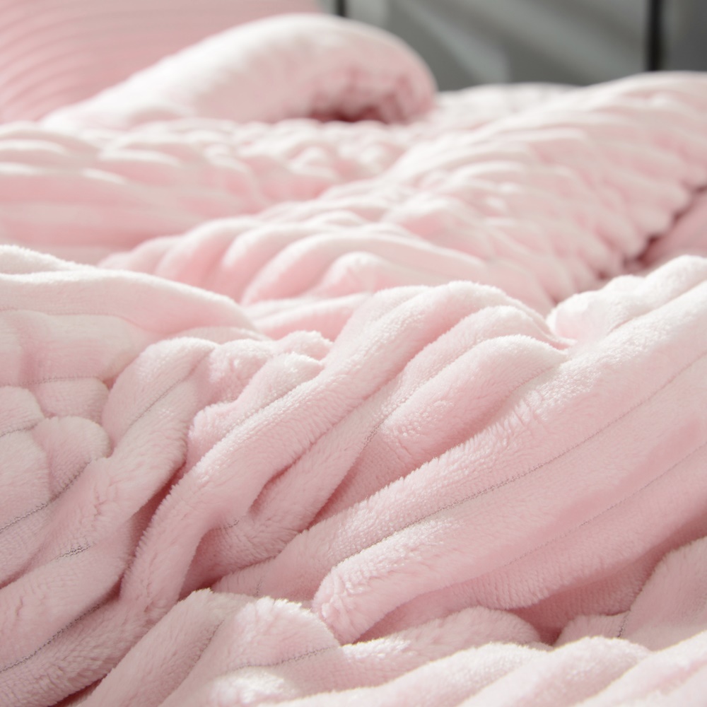 워밍 한파대비 극세사 밍크 두꺼운 겨울 차렵이불 SS