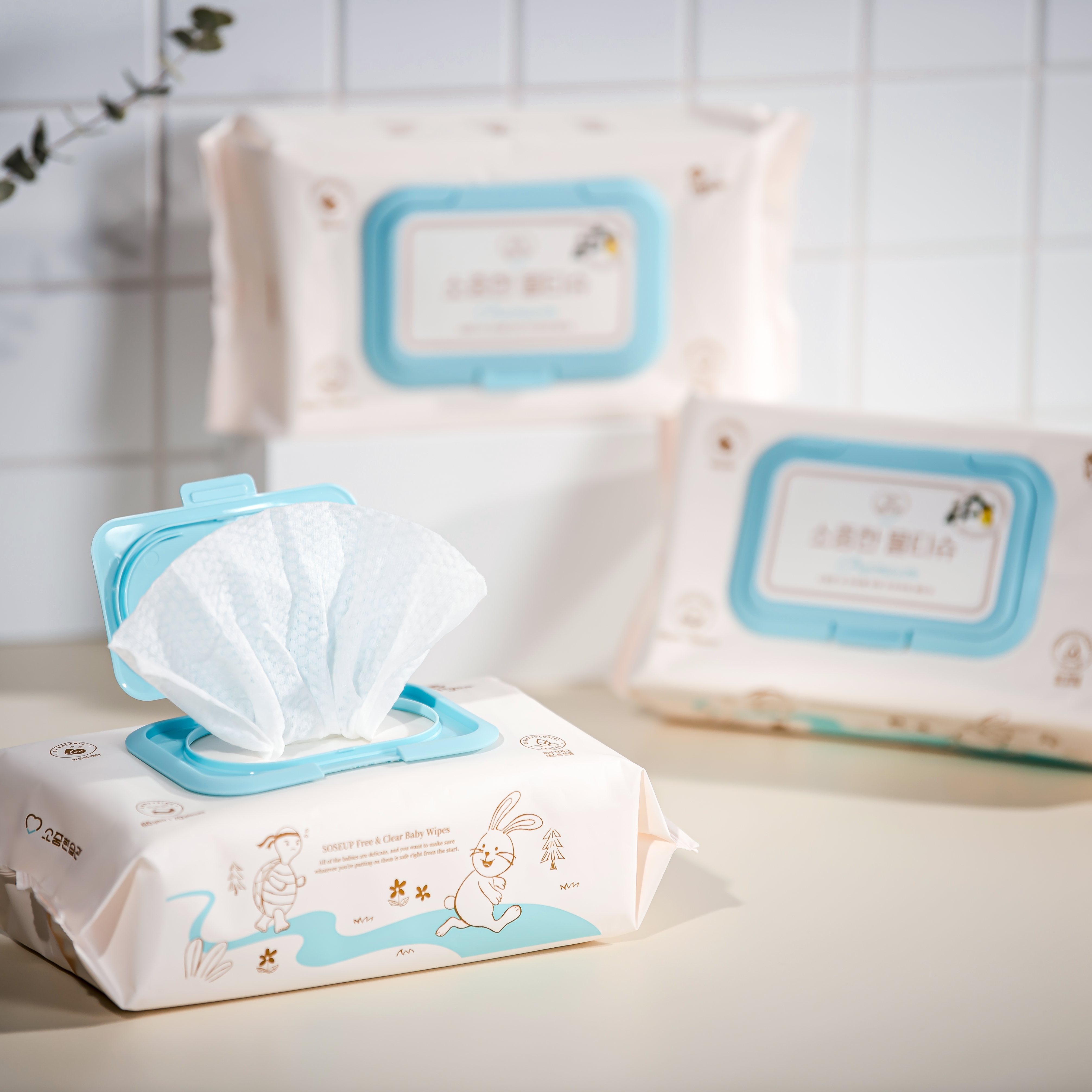 안심 비건 아기 물티슈 소중한습관 프리미엄 소중한 물티슈 신생아 유아 저자극 피부 테스트 70매 10팩