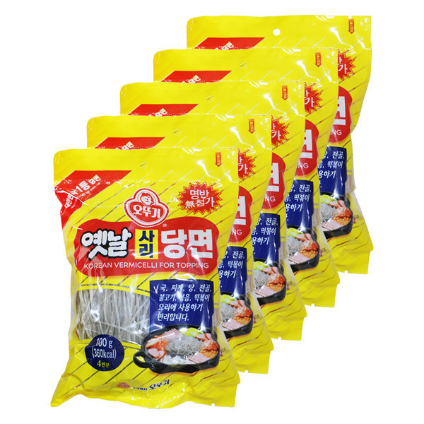 오뚜기 옛날사리당면 100g x 20개 찜닭 떡볶이 마라탕 - 상품 이미지