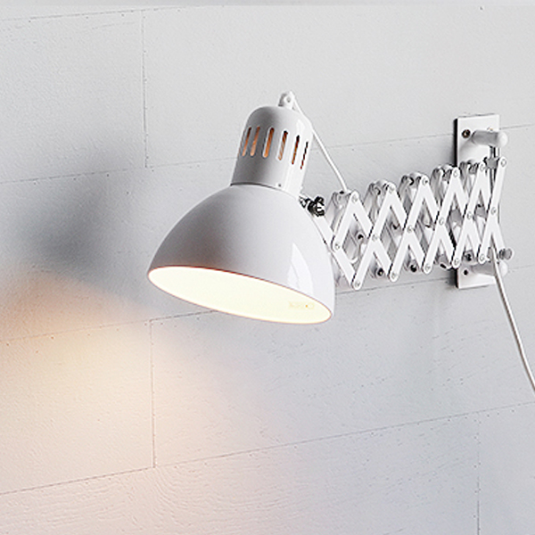 PROP 벽등 E26 KS1893W/1 화이트 + E26 LED 스마트전구 9W 컬러 세트 - 상품 이미지