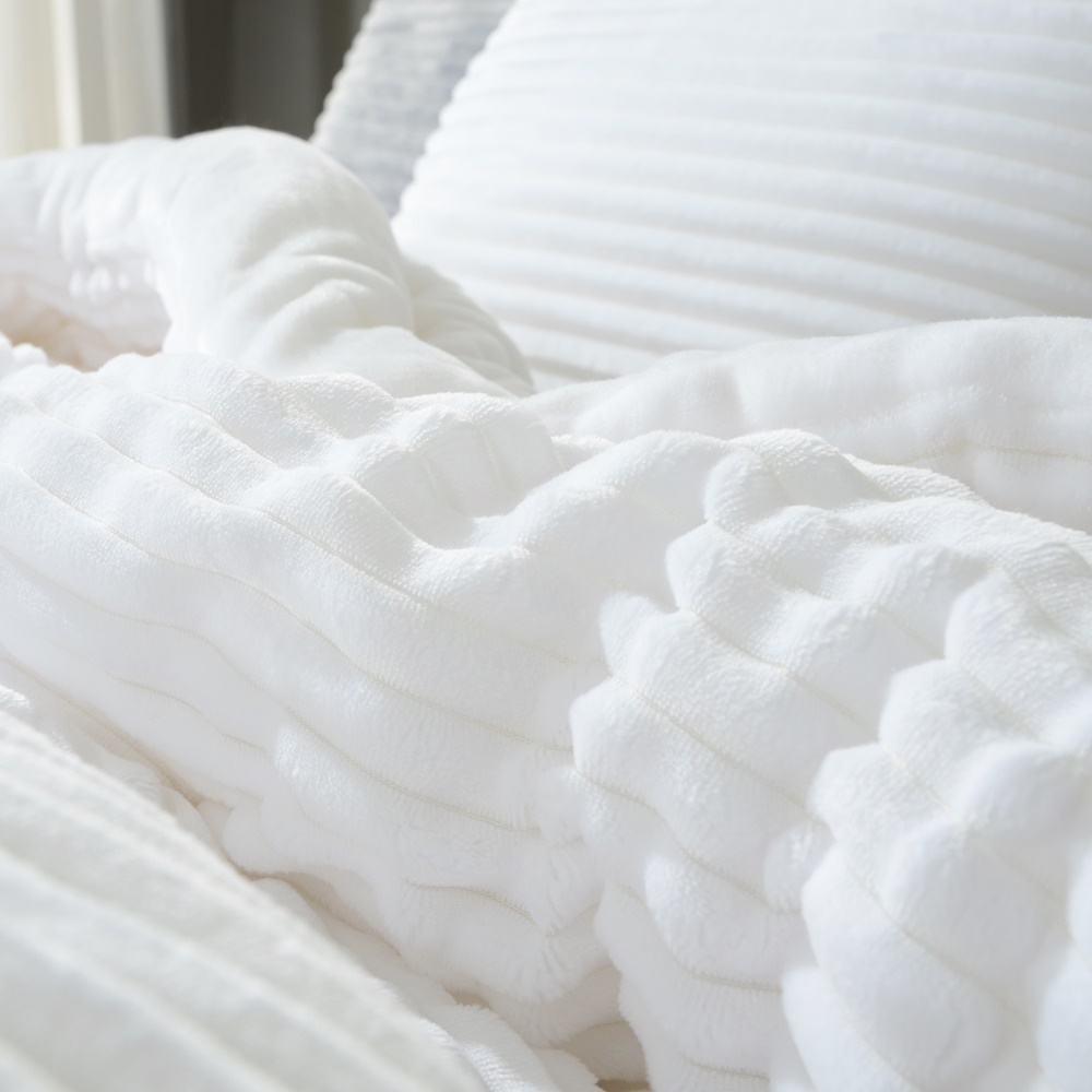 워밍 한파대비 극세사 밍크 두꺼운 겨울 차렵이불 SS