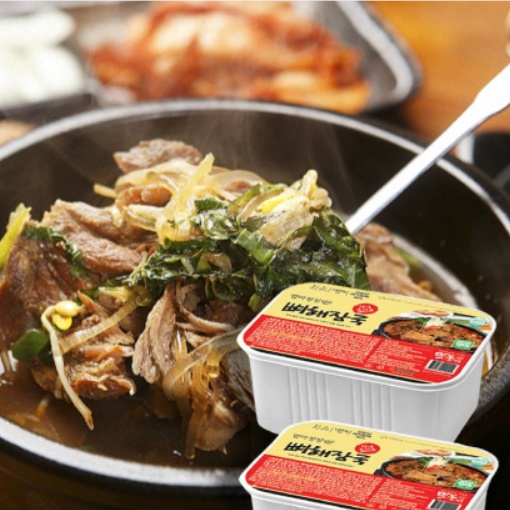 통뼈 감자탕 뼈해장국 1.4kgx2 뼈다귀 해장국 세트 뼈다귀탕