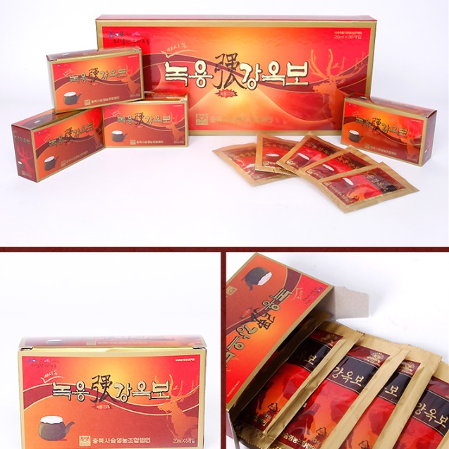 녹용 액기스 녹용 추출액 녹용진액 농축액 30포