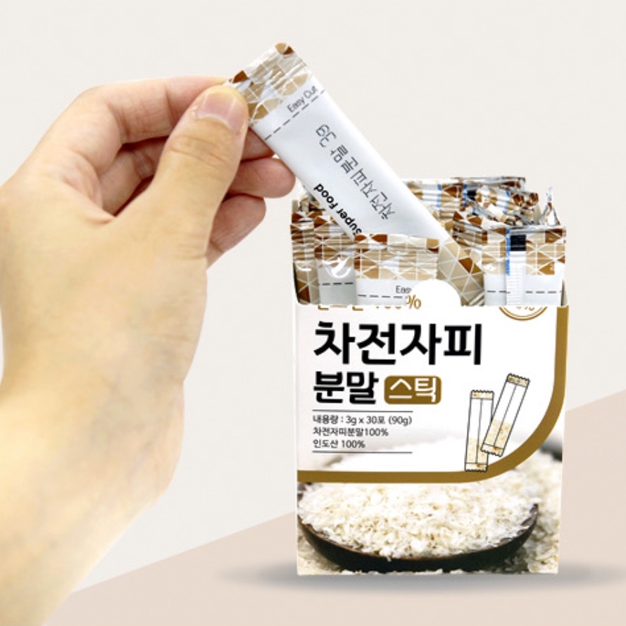 차전자피 분말가루 30포 차전차피 차전자 식이섬유가루 자전차피 - 상품 이미지