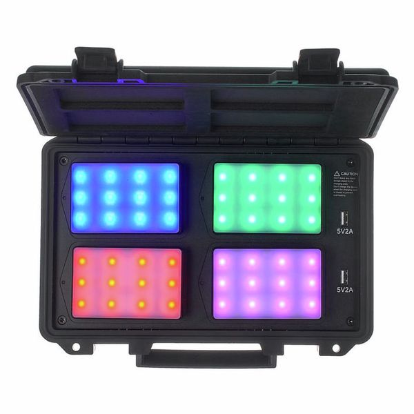 APUTURE 어퓨쳐 MC 4-Light 트래블 키트 유튜브 개인방송 촬영 조명 - 상세 이미지 2