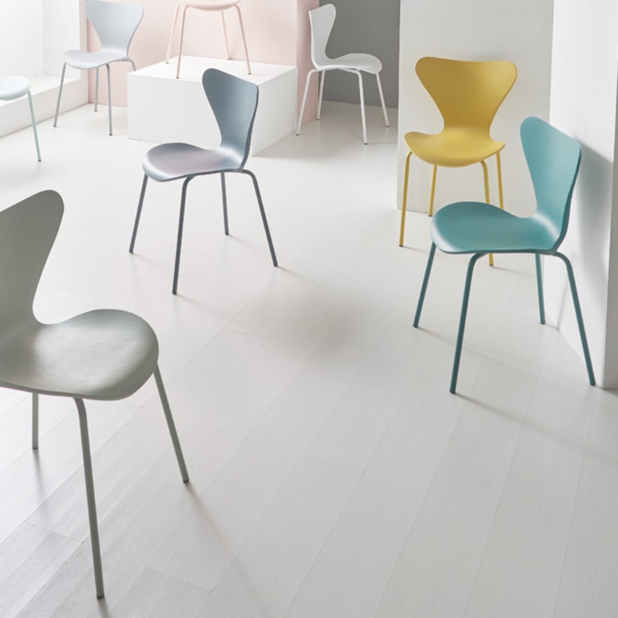 고정식의자 라운지용 의자 대학교 바퀴없는책상의자