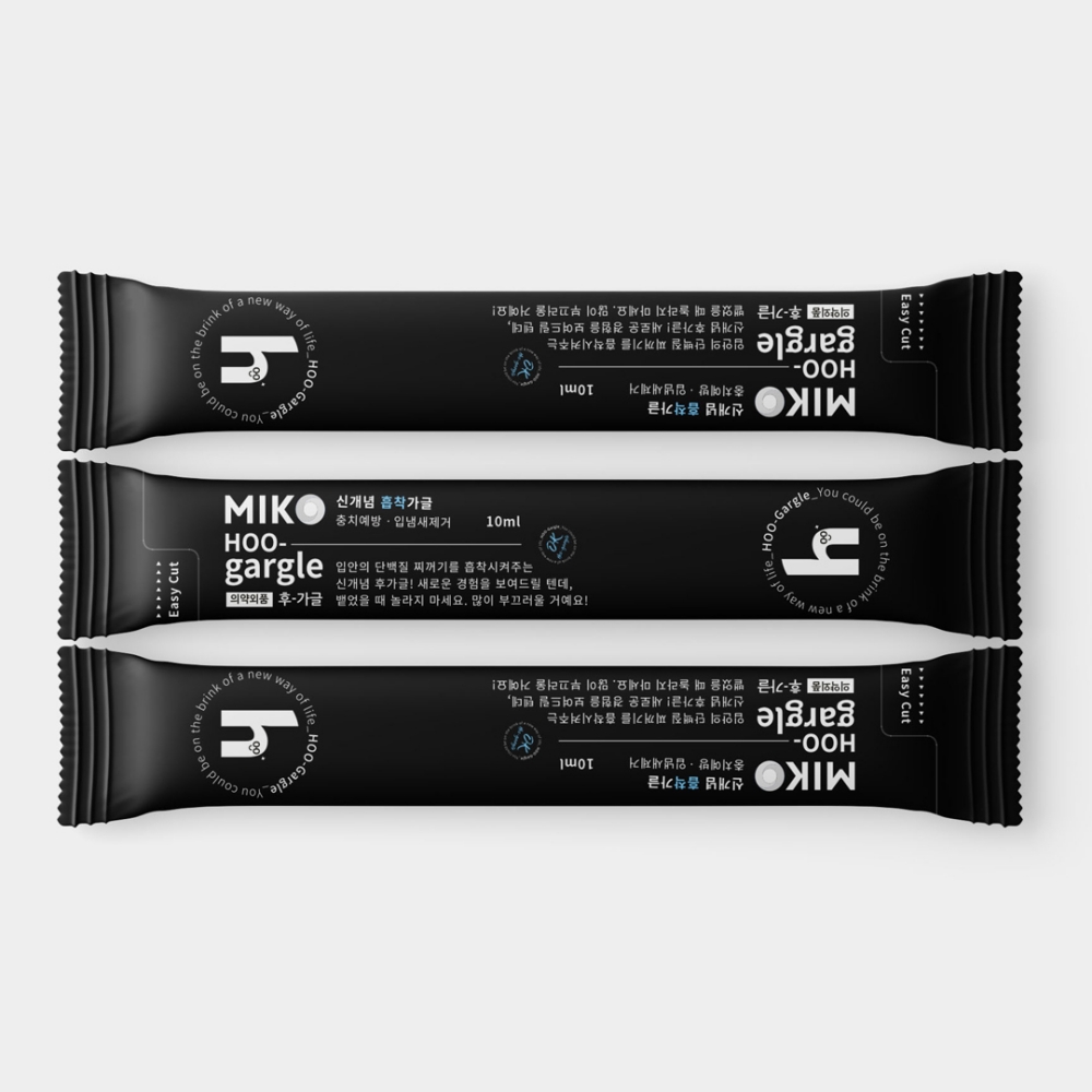 후가글 일회용 무알콜 프로폴리스 가글 휴대용 1회용 찌꺼기가글 불소 어린이 임산부 - 상세 이미지 3