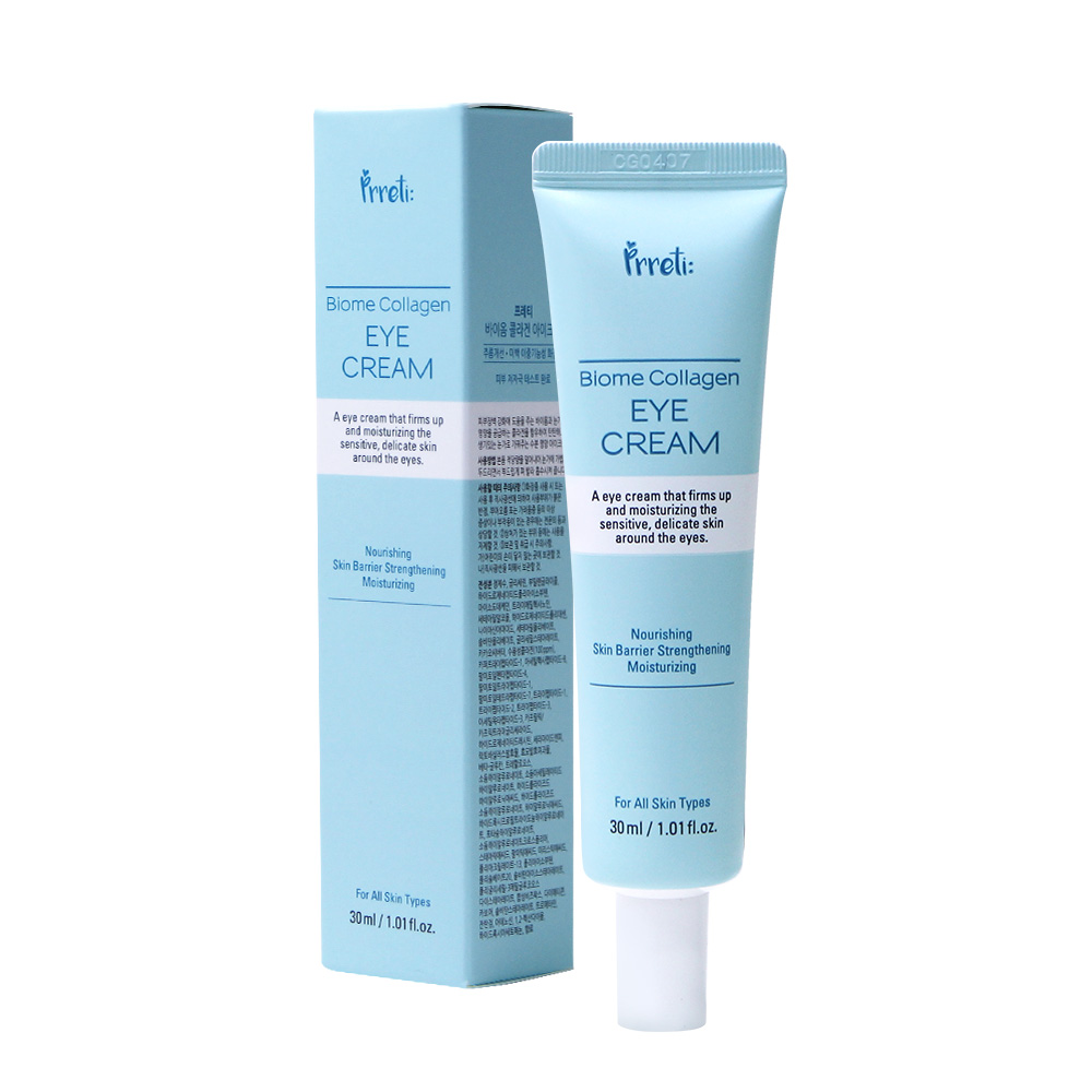 프레티 바이옴 콜라겐 아이크림 30ml (미백 주름개선 기능성) - 상세 이미지 3