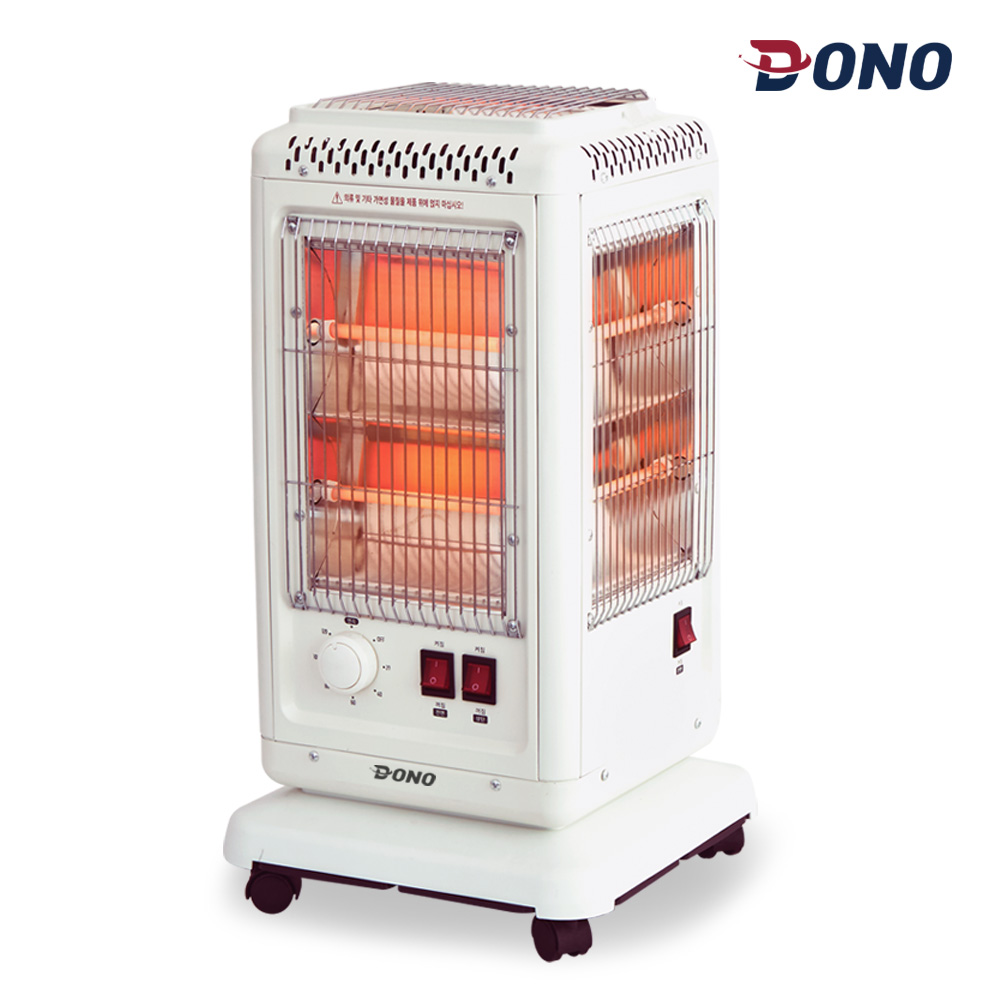 도노 가정용 전기난로 오방난로 바퀴형