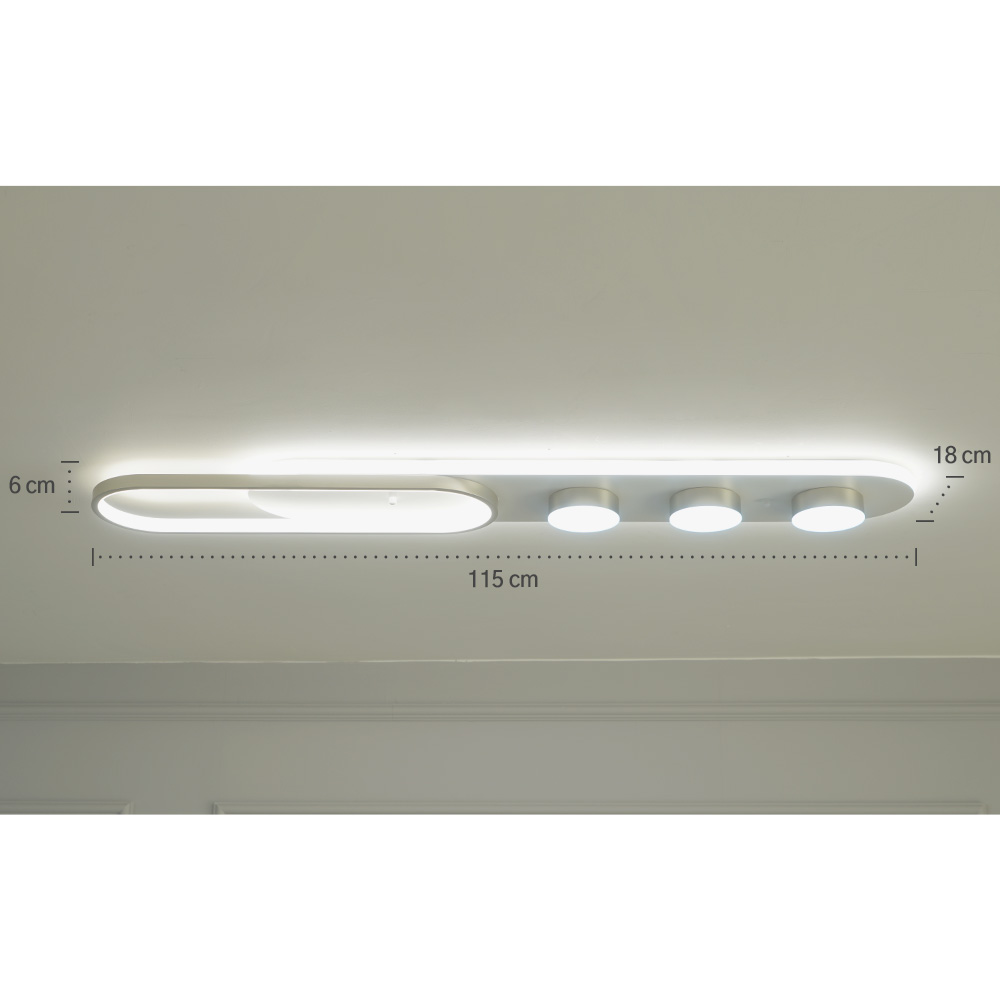 LED 주방등 주방조명 스칼리 1등 50W 부엌조명 - 상세 이미지 5