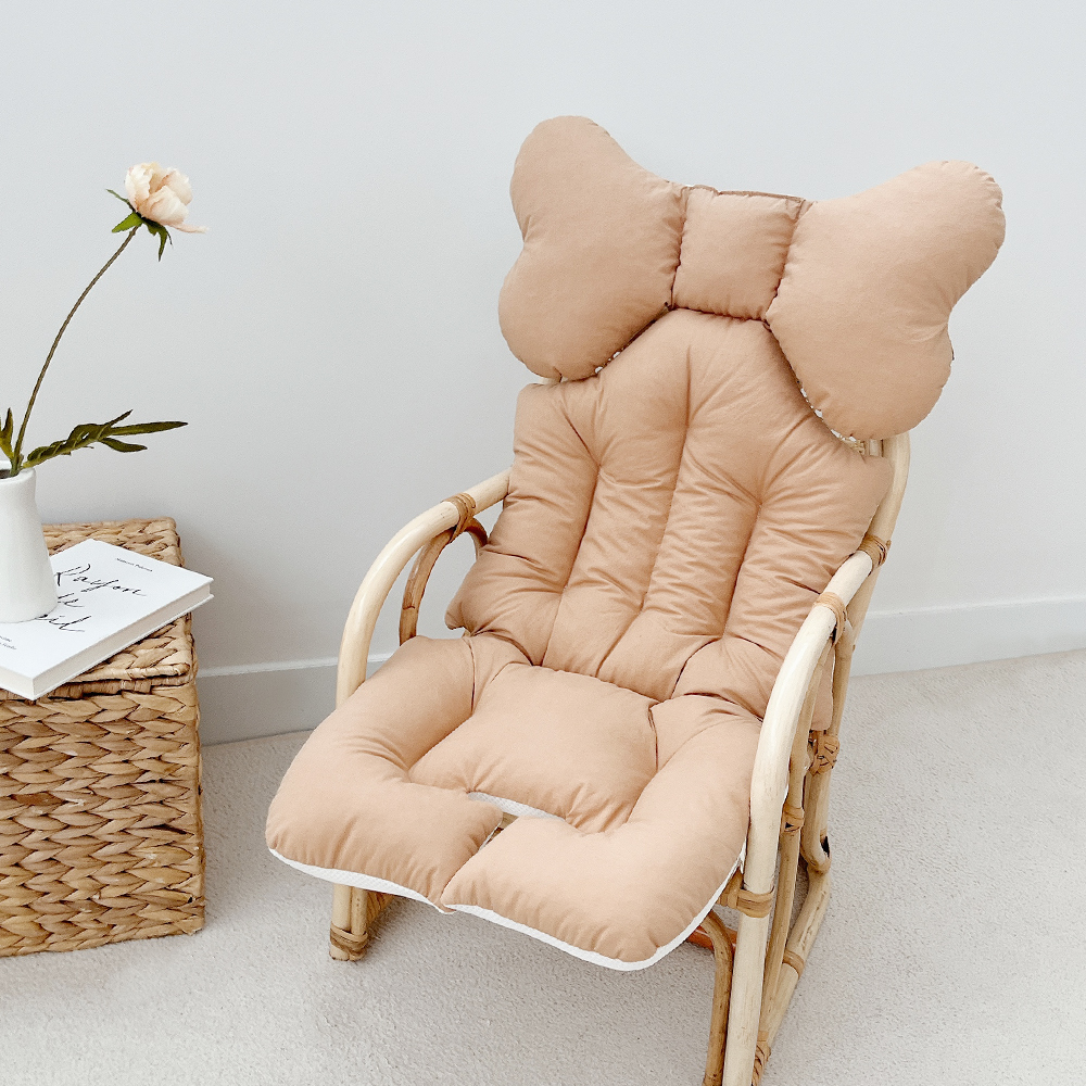 마롤로뜨 마카롱 컬러 사계절 유모차 라이너 시트 신생아 카시트