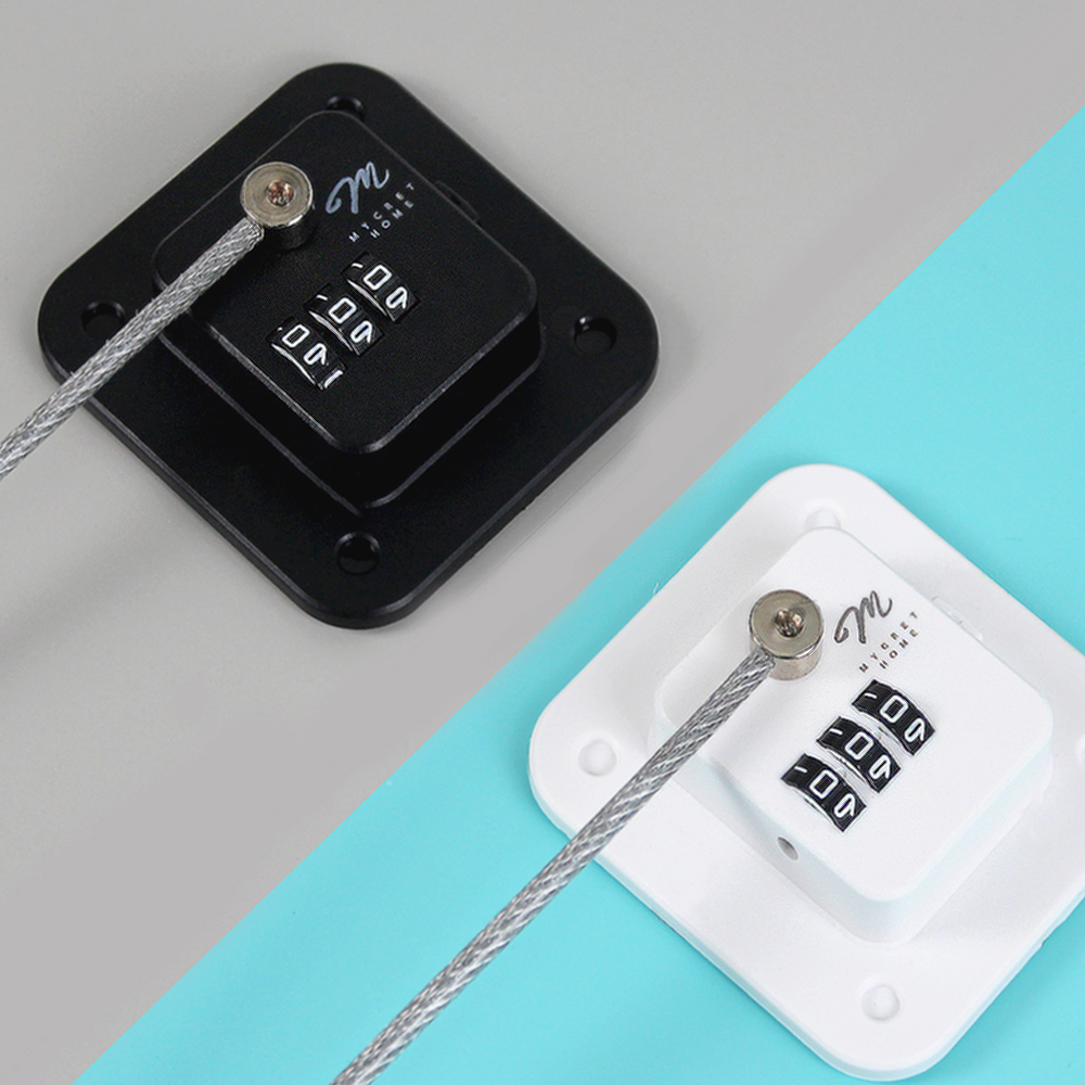 [360도] 냉장고 자물쇠 시건장치 비밀번호 열쇠 보조키 ABS