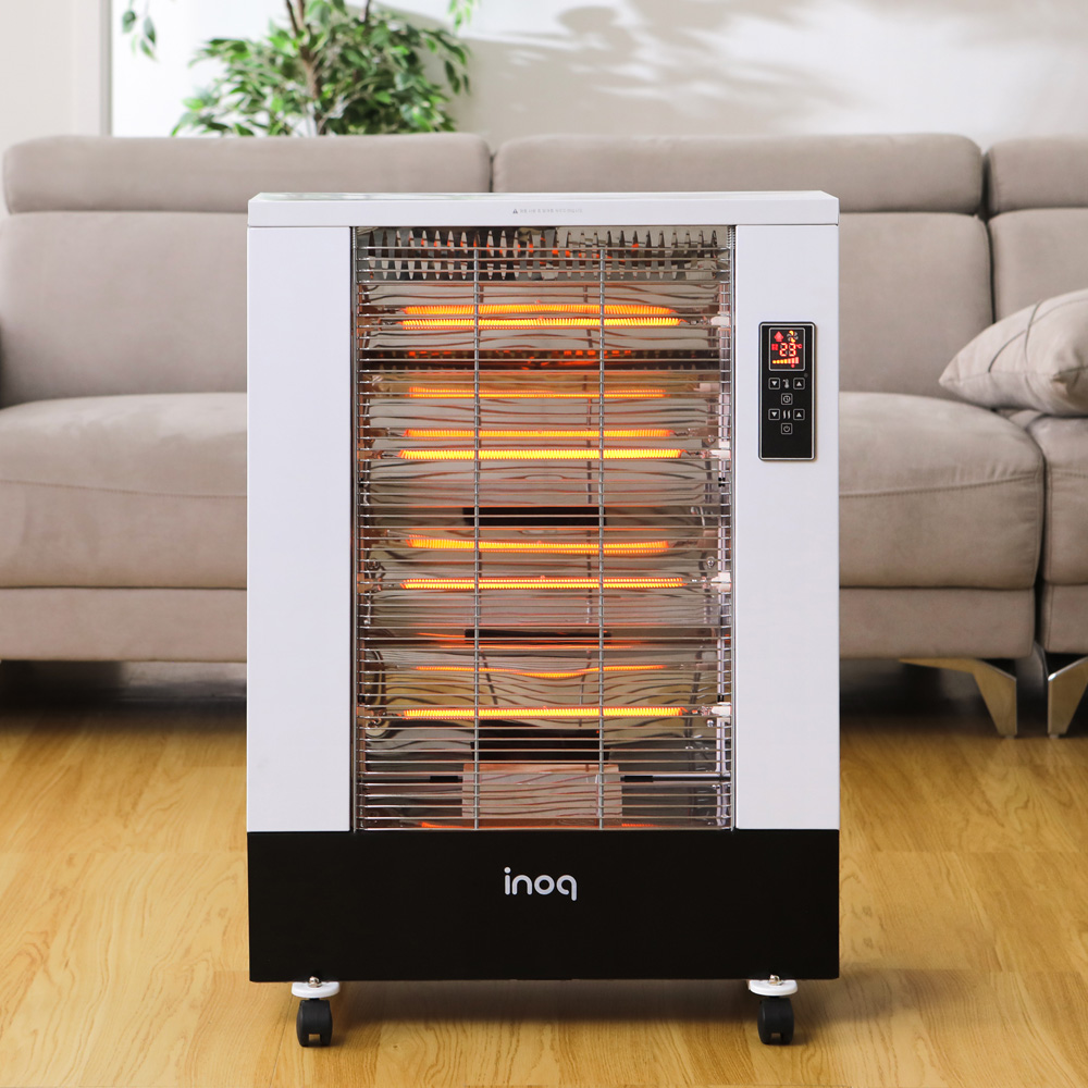 이노크 업소용온풍기 4단 카본히터 사무실 대형 온풍 전기히터 난방기 IA-i100BG