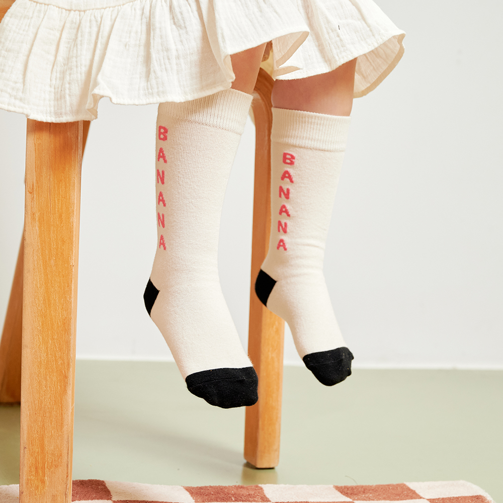 디자인 유아 양말 세트 아기 니삭스 여아 어린이 아동 생일 선물 미끄럼방지 가을 겨울